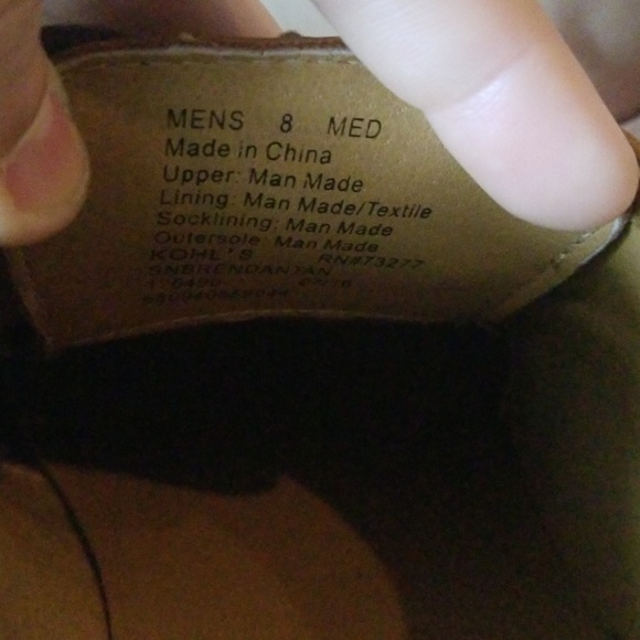 Sonoma | Caramel Brown Dress shoes - Picture 3 of 4